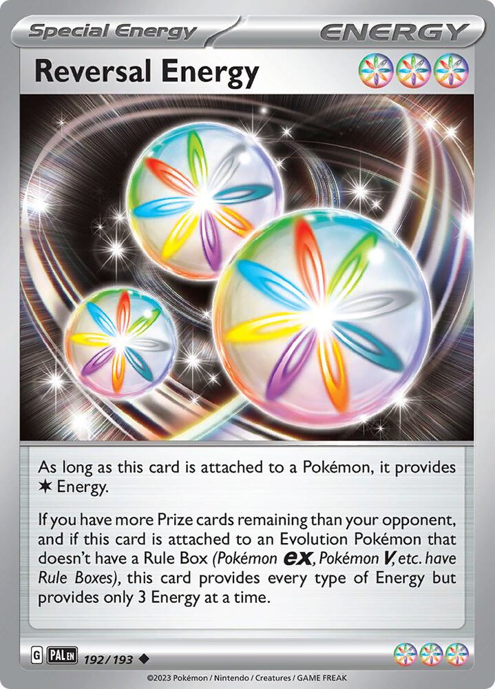 Pokemon Reversal Energy 192/193 Paldea Evolved