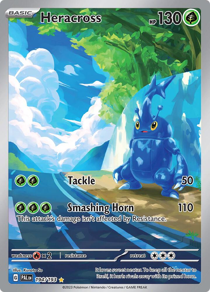Pokemon Heracross 194/193 Paldea Evolved