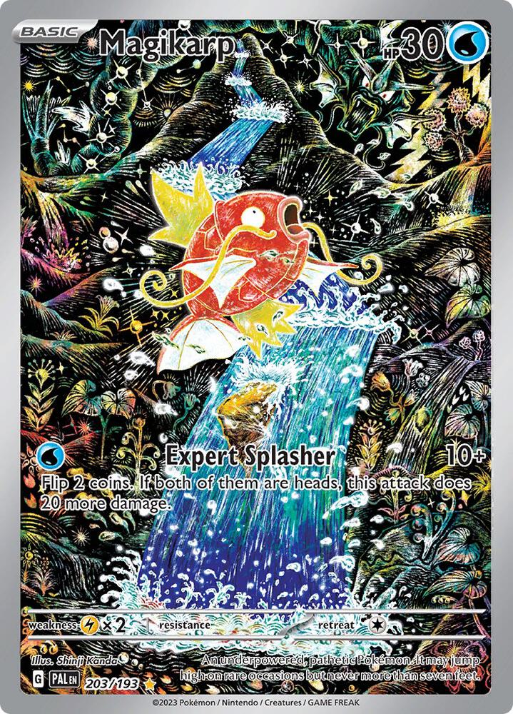 Pokemon Magikarp 203/193 Paldea Evolved