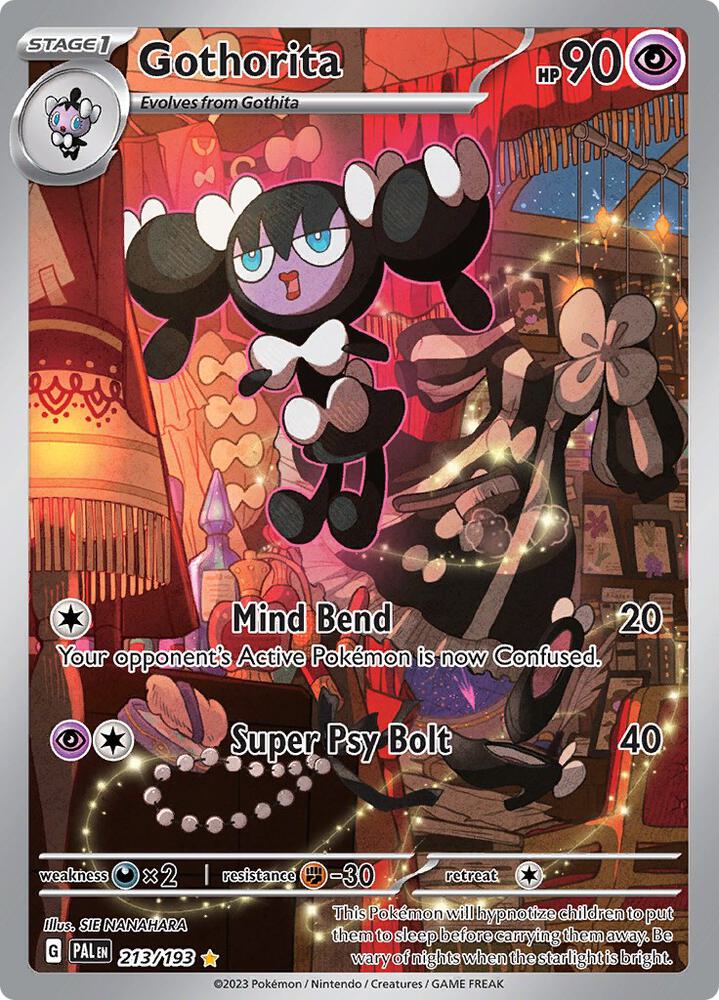 Pokemon Gothorita 91/193 Paldea Evolved