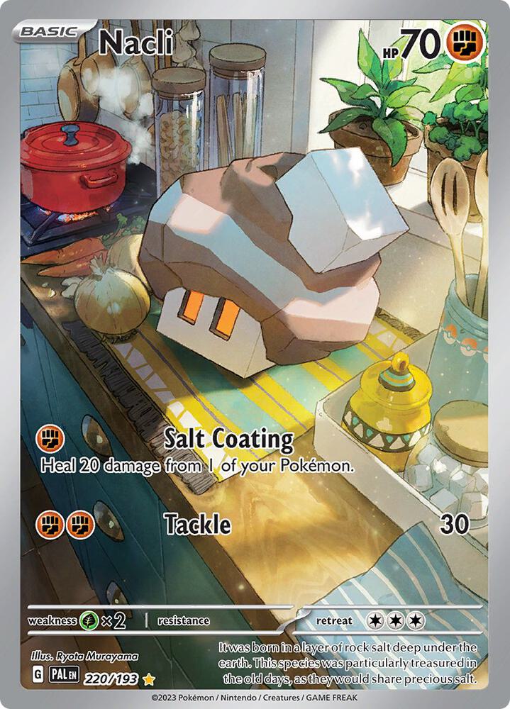 Pokemon Nacli 220/193 Paldea Evolved