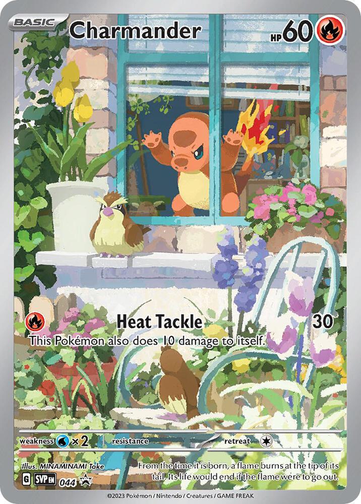 Pokemon Charmander 44 SVP Black Star Promos