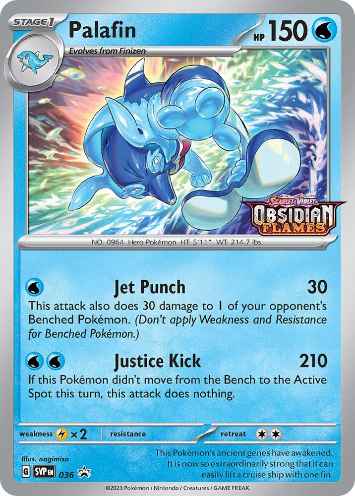 Pokemon Palafin 36 SVP Black Star Promos