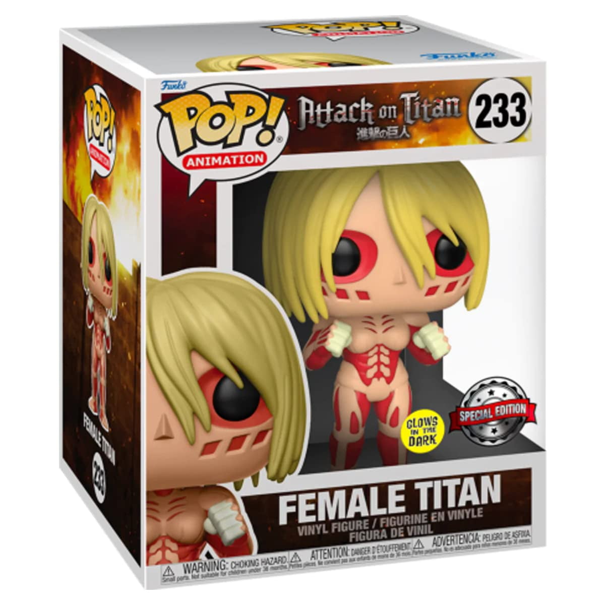 Funko Pop! Animation Attack On Titan Female Titan #233