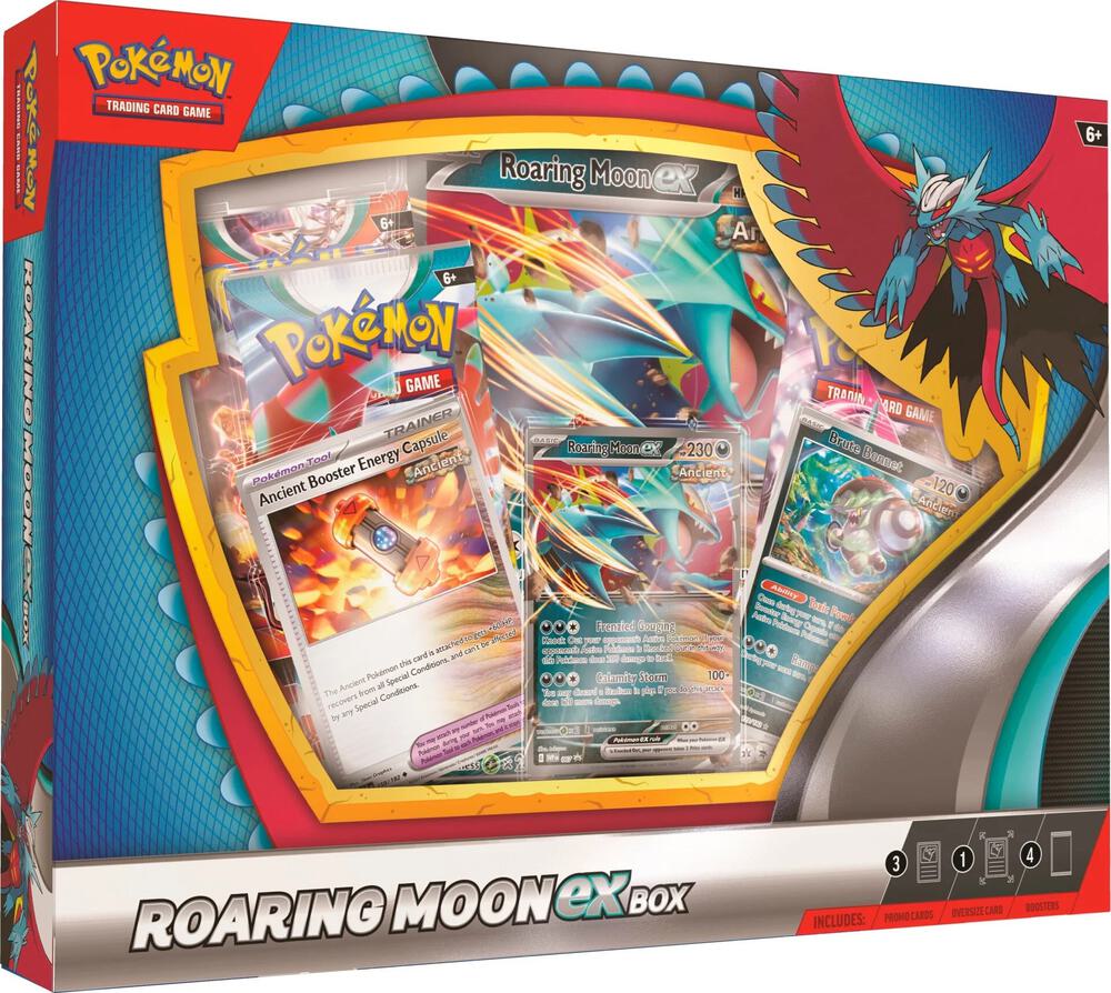 Pokemon Roaring Moon Ex Box