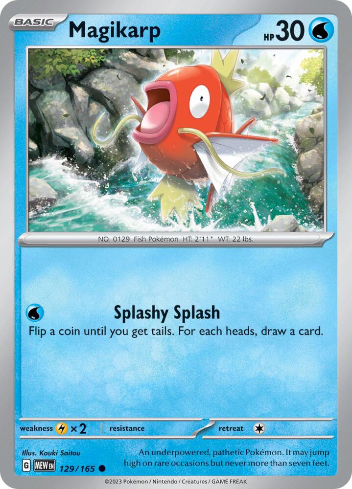 Pokemon Magikarp 129/165 151