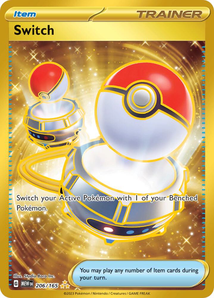 Pokemon Switch 206/165 151