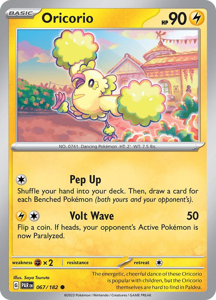 Pokemon Oricorio 67/182 Paradox Rift