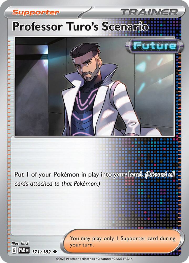 Pokemon Professor Turo's Scenario 171/182 Paradox Rift
