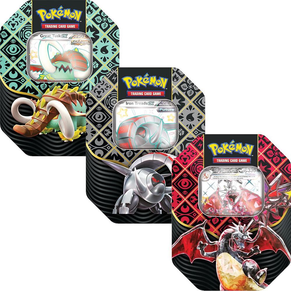 Pokemon Paldean Fates Tin