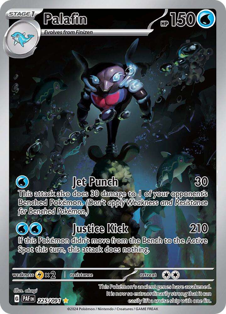 Pokemon Palafin 225/91 Paldean Fates