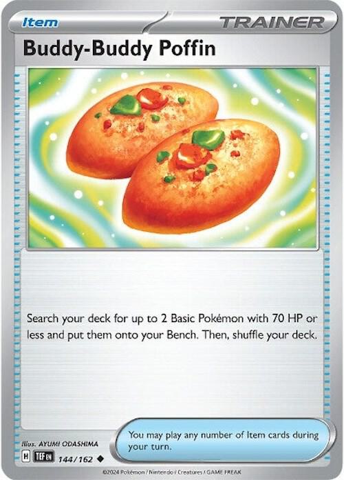 Pokemon Buddy-Buddy Poffin 144/162 Temporal Forces