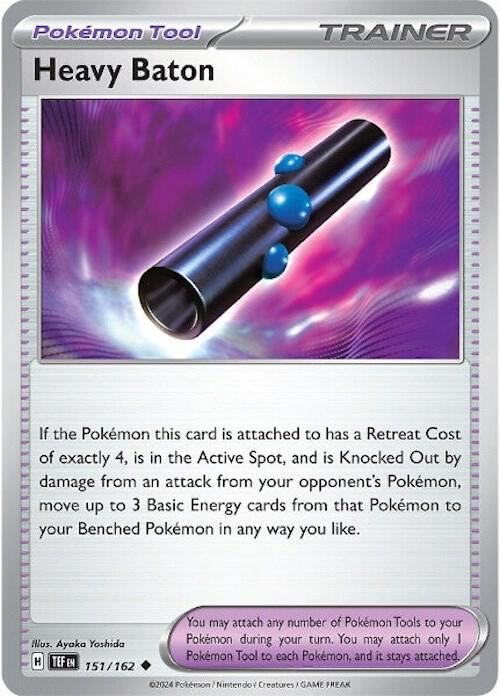 Pokemon Heavy Baton 151/162 Temporal Forces