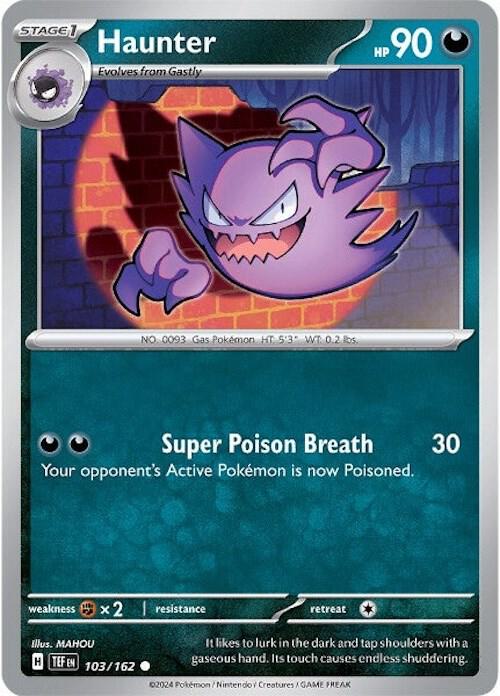 Pokemon Haunter 103/162 Temporal Forces