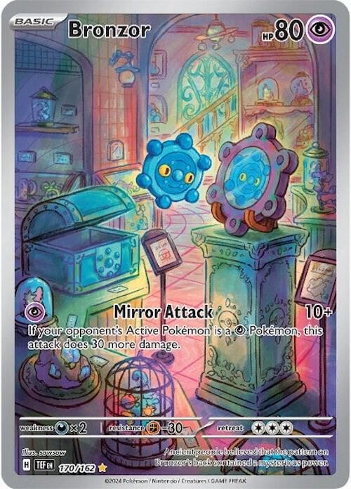 Pokemon Bronzor 170/162 Temporal Forces