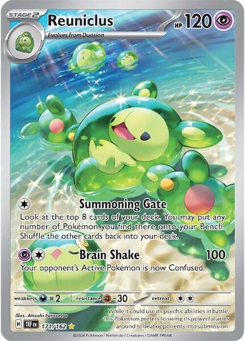 Pokemon Reuniclus 171/162 Temporal Forces