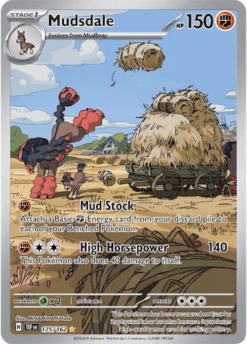 Pokemon Mudsdale 175/162 Temporal Forces