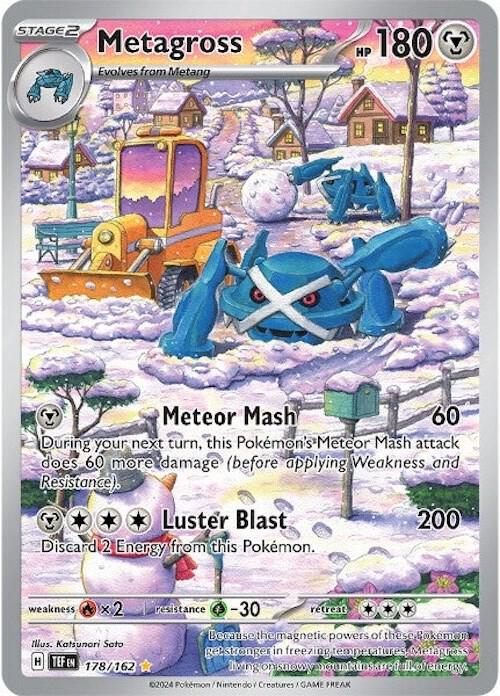 Pokemon Metagross 178/162 Temporal Forces