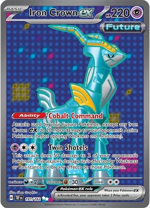 Pokemon Iron Crown ex 191/162 Temporal Forces