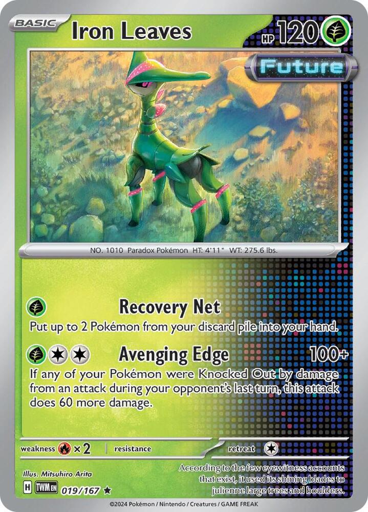 Pokemon Iron Leaves 19/167 Twilight Masquerade