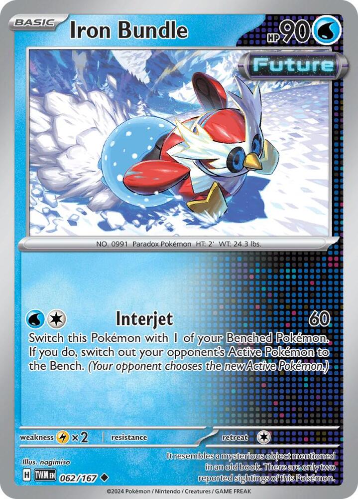 Pokemon Iron Bundle 62/167 Twilight Masquerade