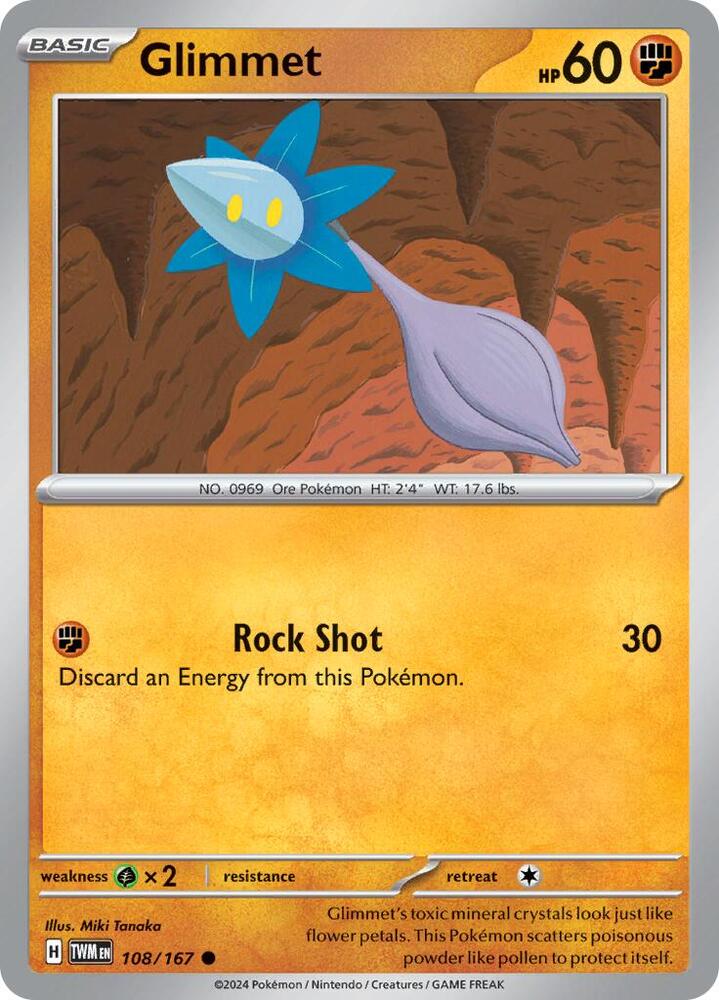 Pokemon Glimmet 108/167 Twilight Masquerade