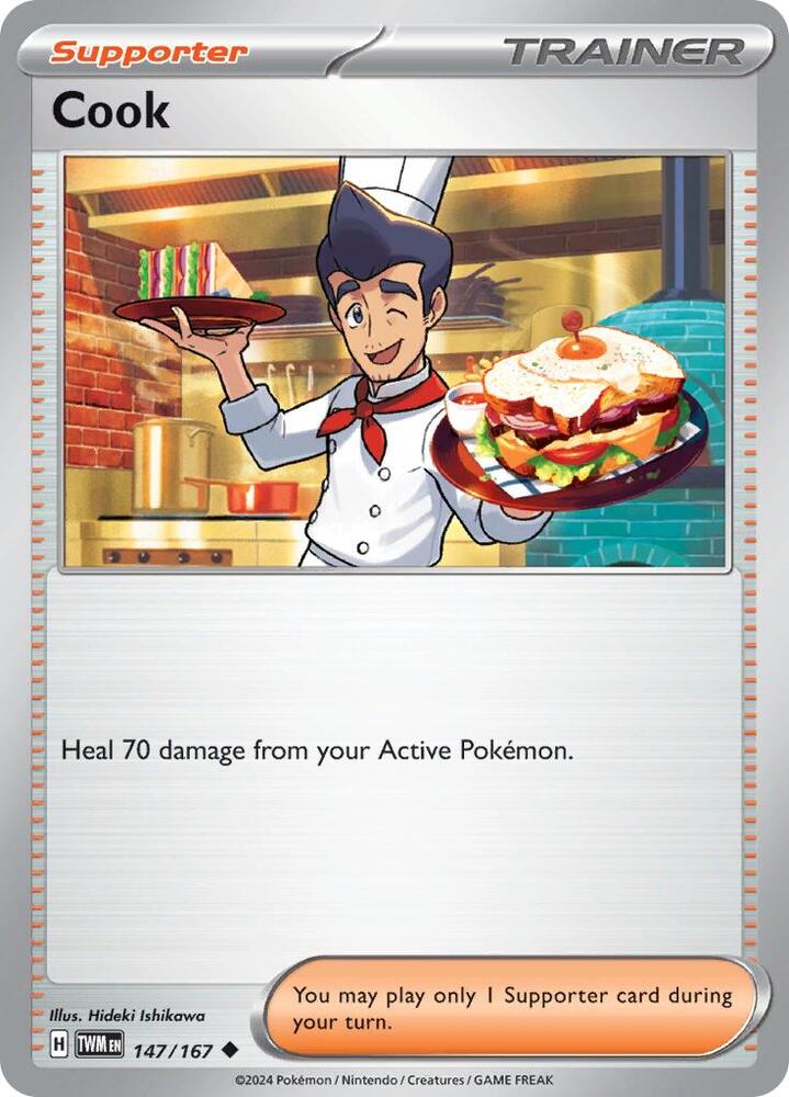 Pokemon Cook 147/167 Twilight Masquerade