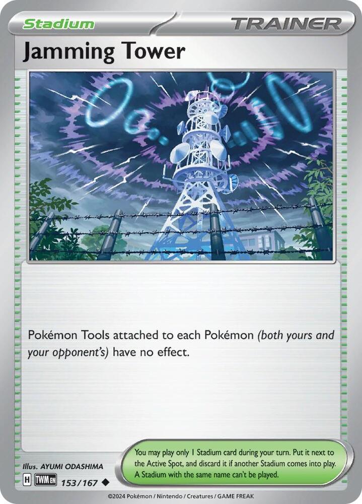 Pokemon Jamming Tower 153/167 Twilight Masquerade
