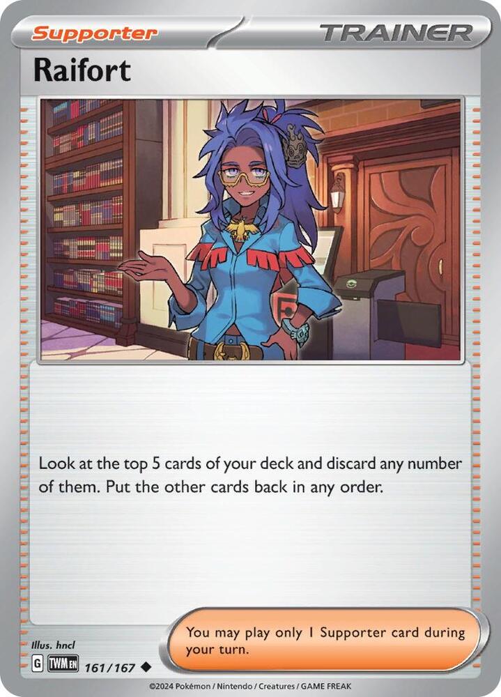 Pokemon Raifort 161/167 Twilight Masquerade