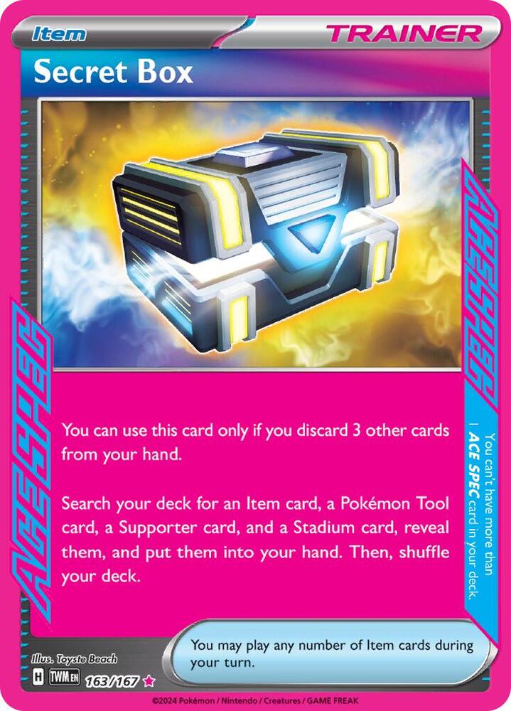 Pokemon Secret Box 163/167 Twilight Masquerade