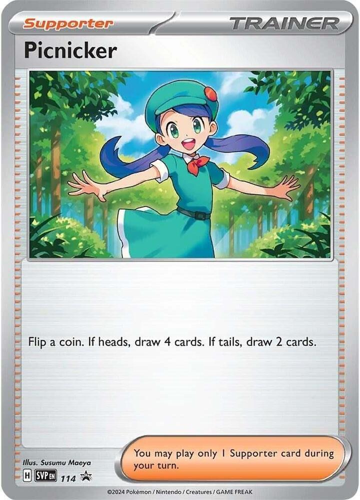 Pokemon Picnicker 114 SVP Black Star Promos