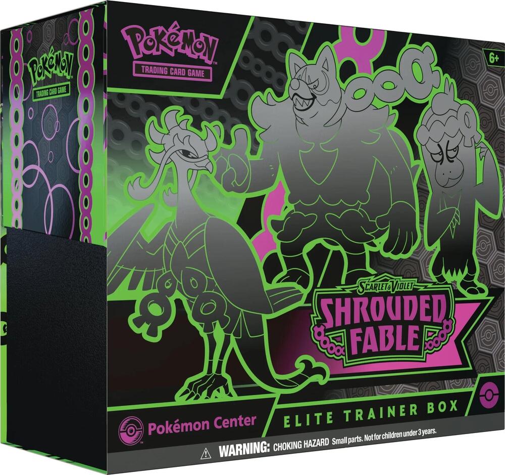 Pokémon Shrouded Fable Pokémon Center Elite Trainer Box ETB