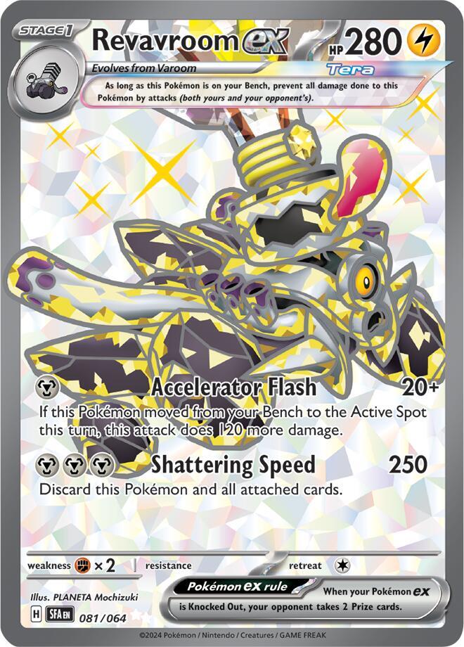 Pokemon Revavroom ex 81/64 Shrouded Fable