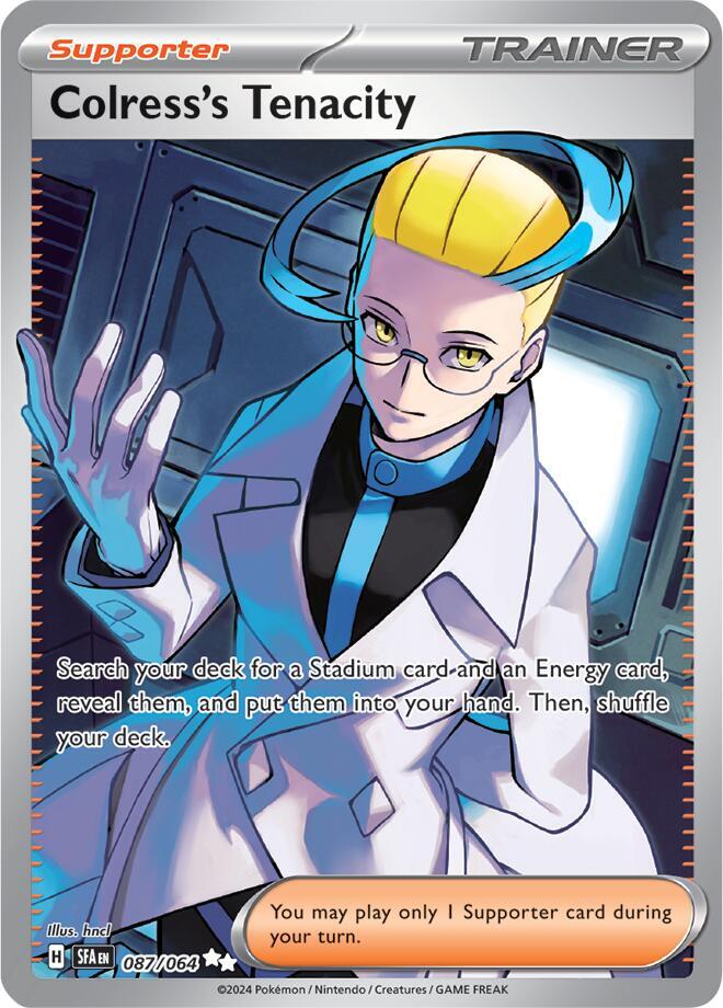 Pokemon Colress's Tenacity 87/64 Shrouded Fable