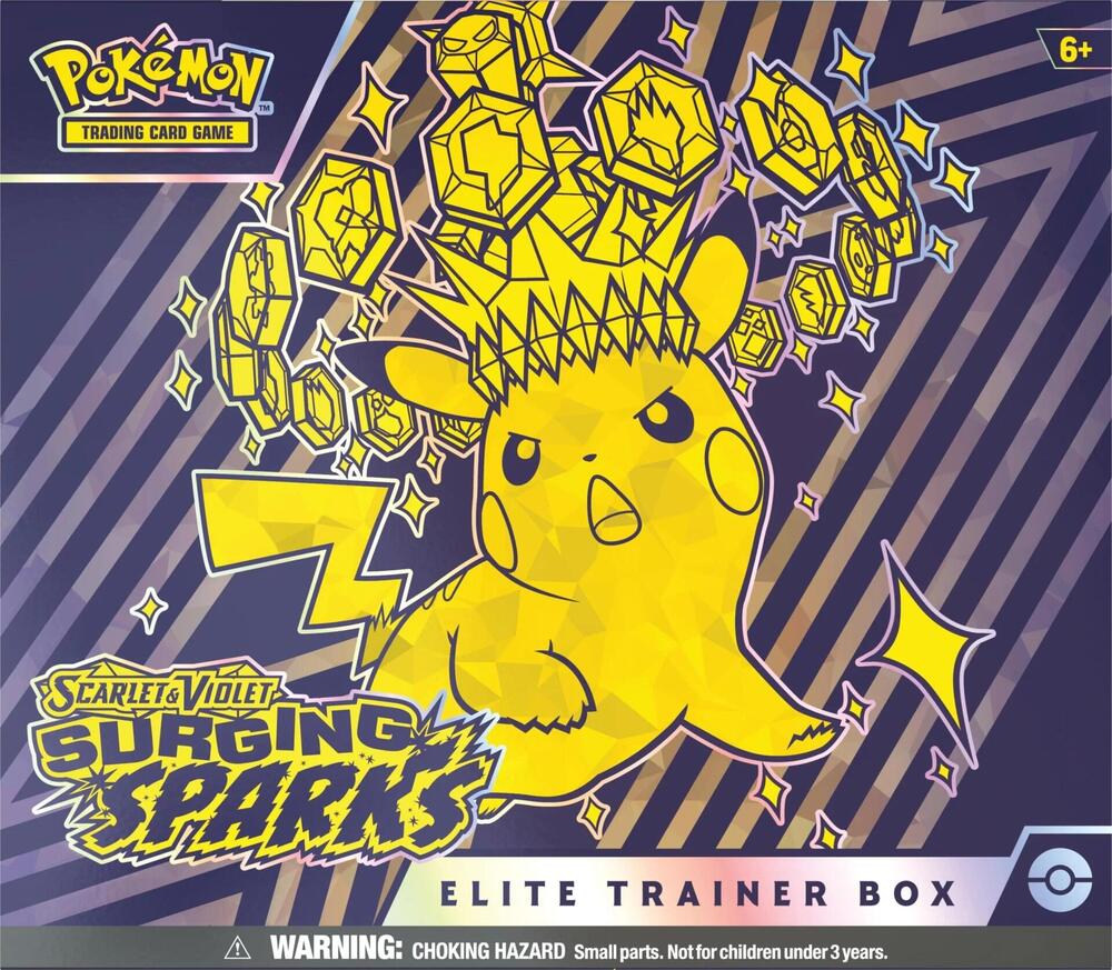 Pokémon Surging Sparks Elite Trainer Box ETB