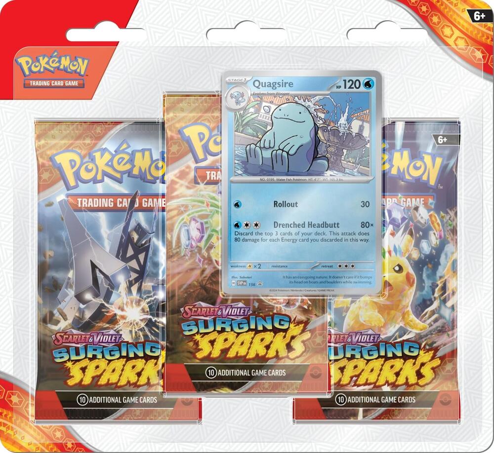 Pokemon Surging Sparks 3Pack