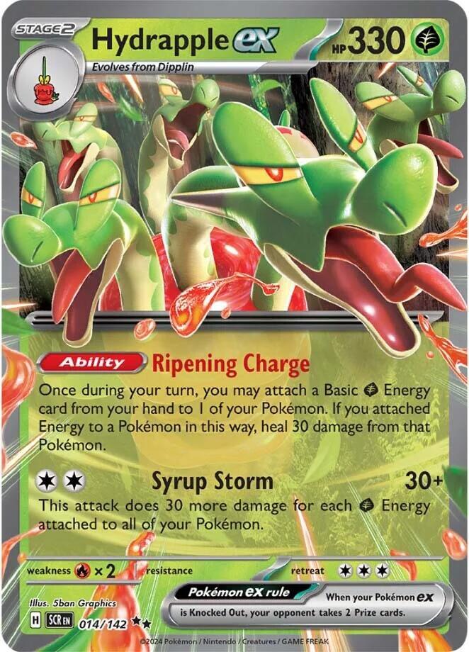 Pokemon Hydrapple ex 14/142 Stellar Crown