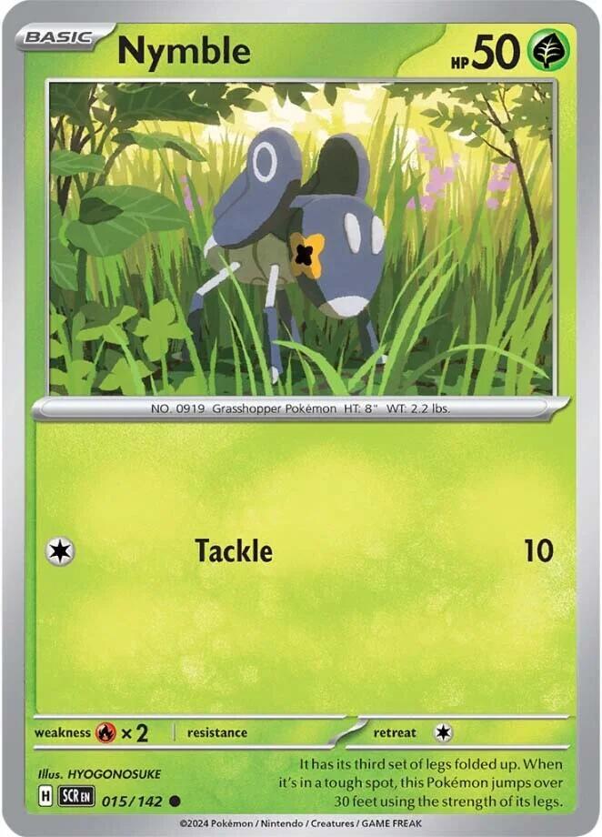 Pokemon Nymble 15/142 Stellar Crown