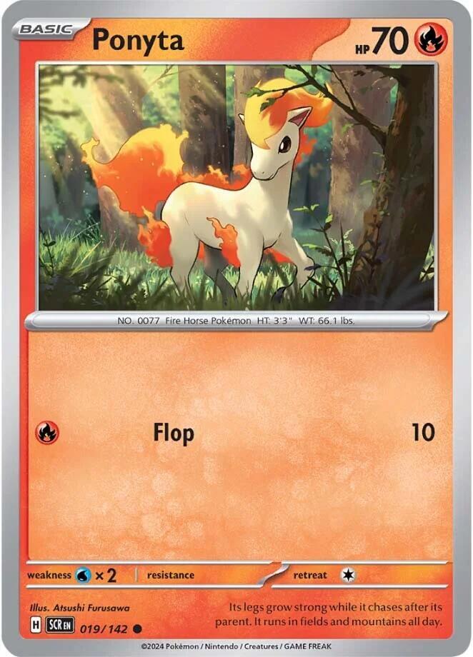 Pokemon Ponyta 19/142 Stellar Crown