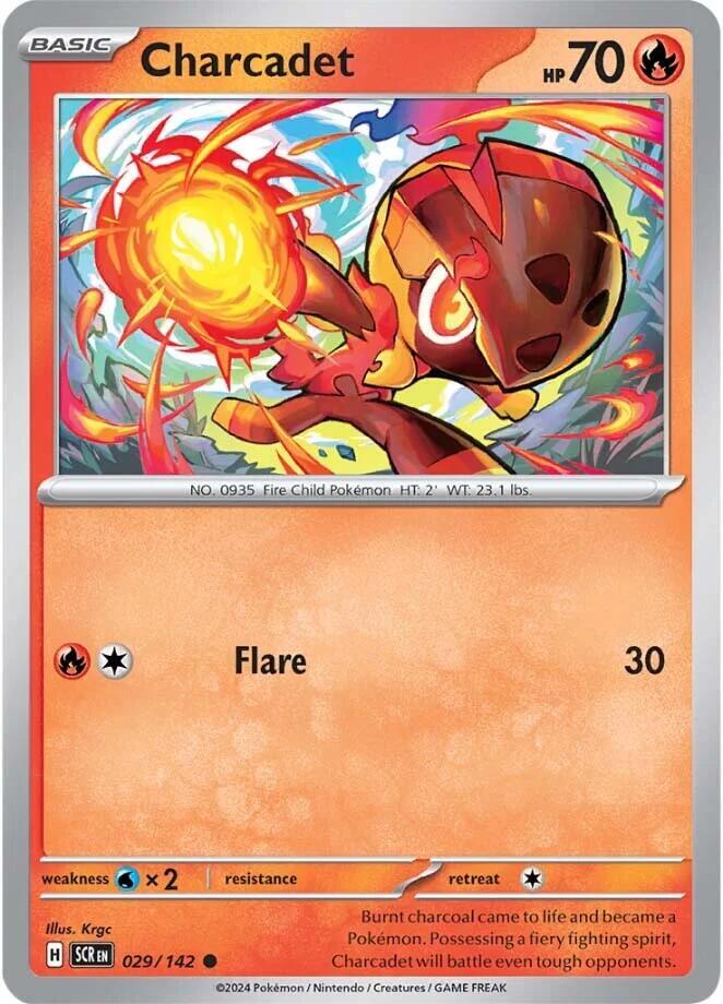 Pokemon Charcadet 29/142 Stellar Crown