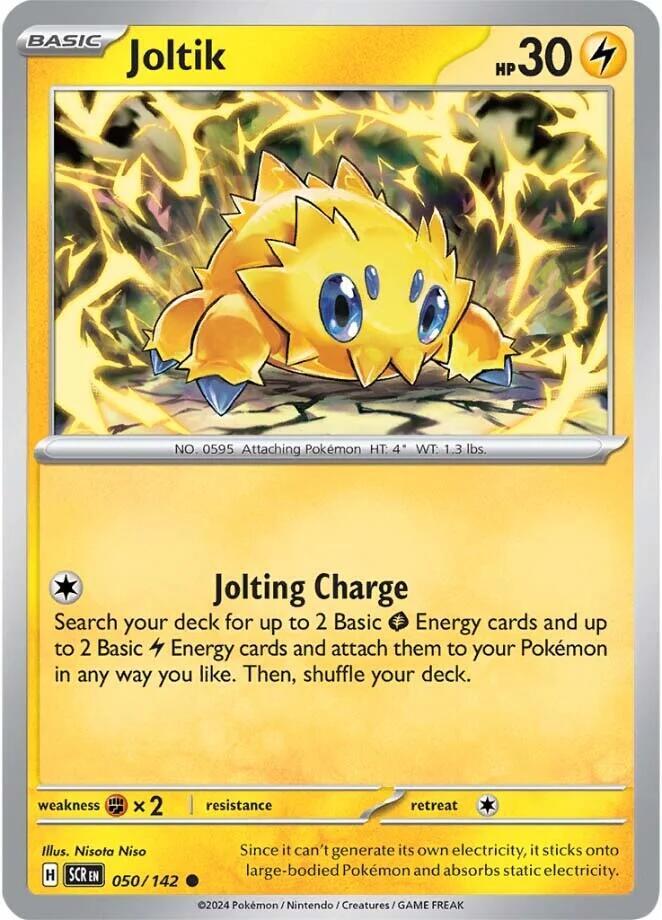 Pokemon Joltik 50/142 Stellar Crown