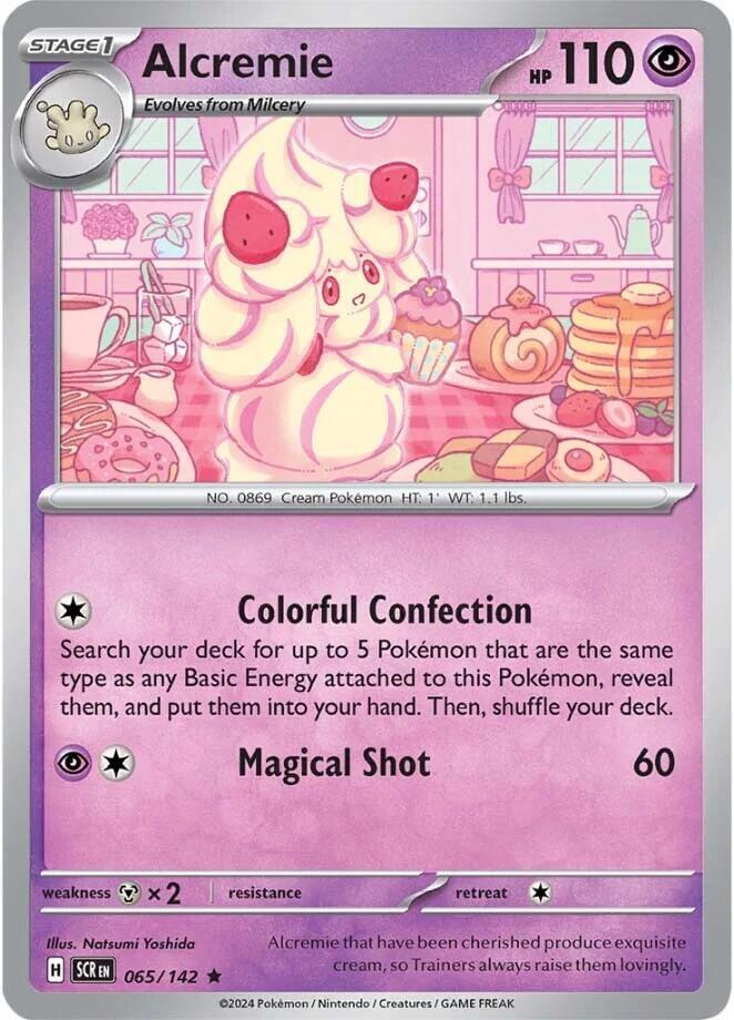 Pokemon Alcremie 65/142 Stellar Crown