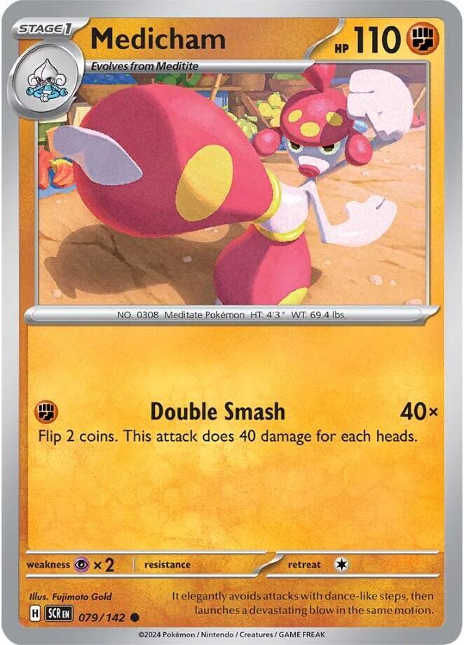 Pokemon Medicham 79/142 Stellar Crown