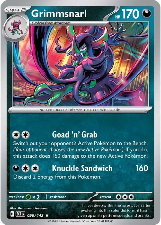 Pokemon Grimmsnarl 96/142 Stellar Crown