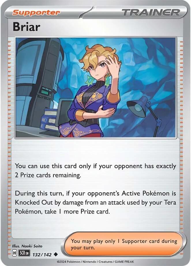 Pokemon Briar 132/142 Stellar Crown