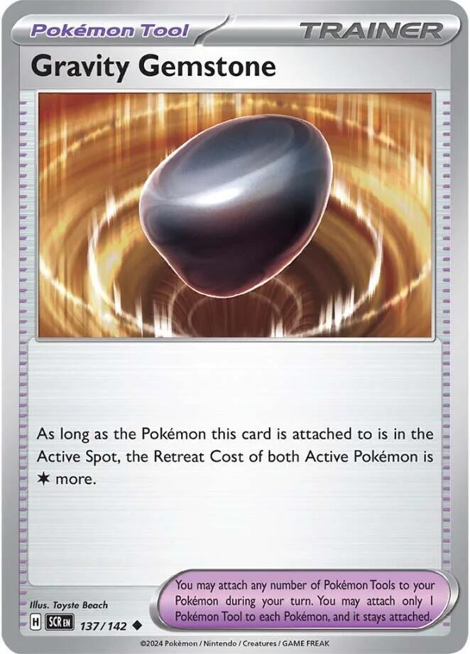 Pokemon Gravity Gemstone 137/142 Stellar Crown