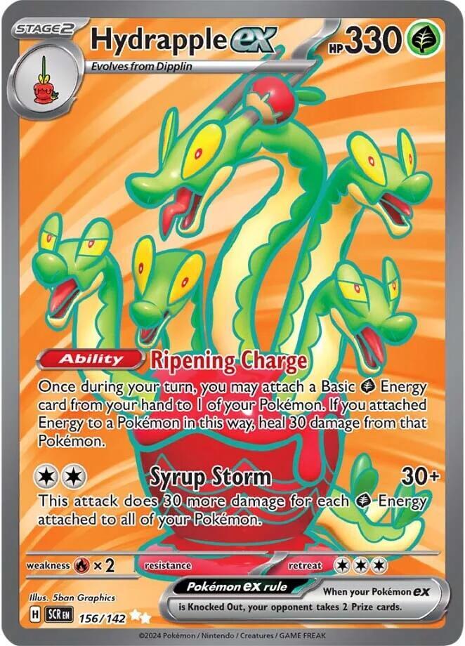 Pokemon Hydrapple ex 156/142 Stellar Crown