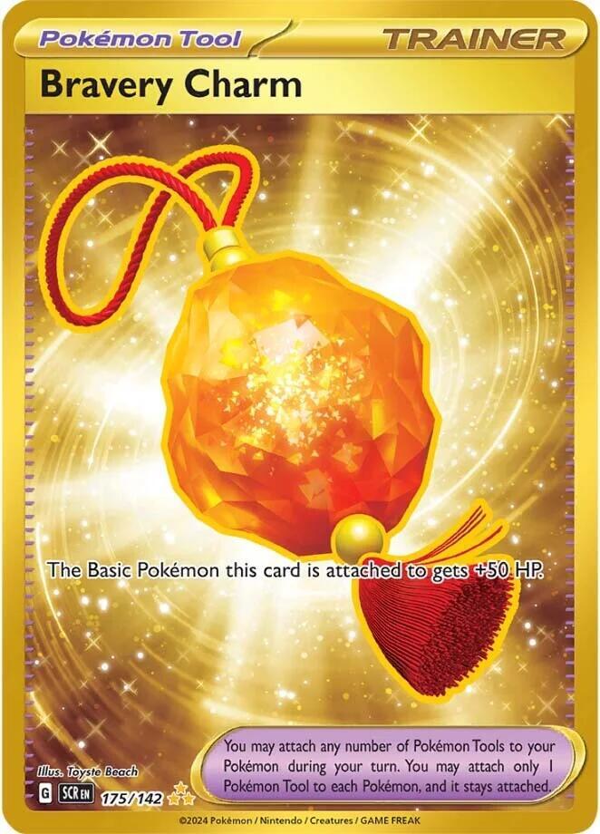 Pokemon Bravery Charm 175/142 Stellar Crown