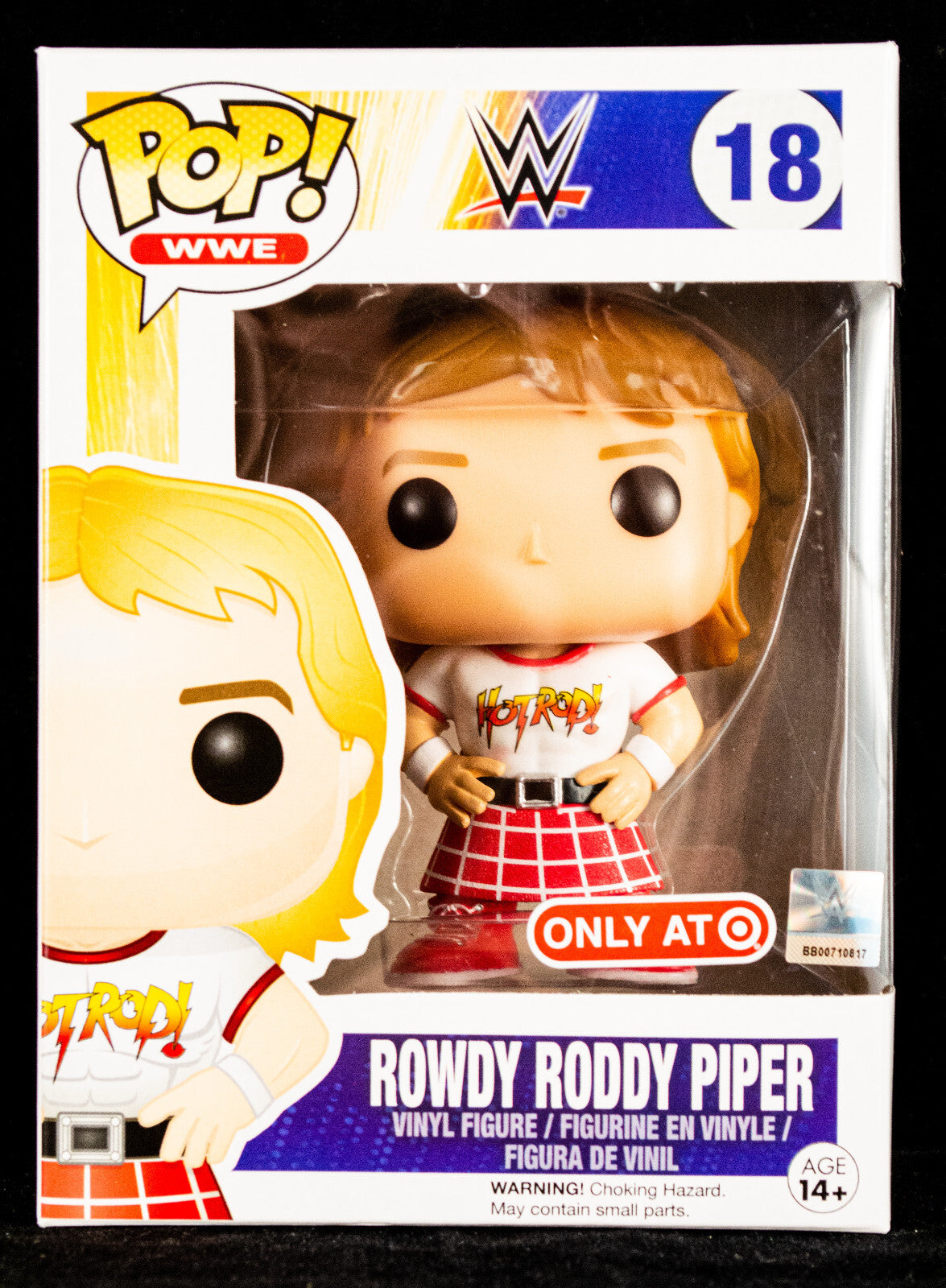Funko Pop! WWE RAW Wrestling Rowdy Roddy Piper #18 Target Exclusive
