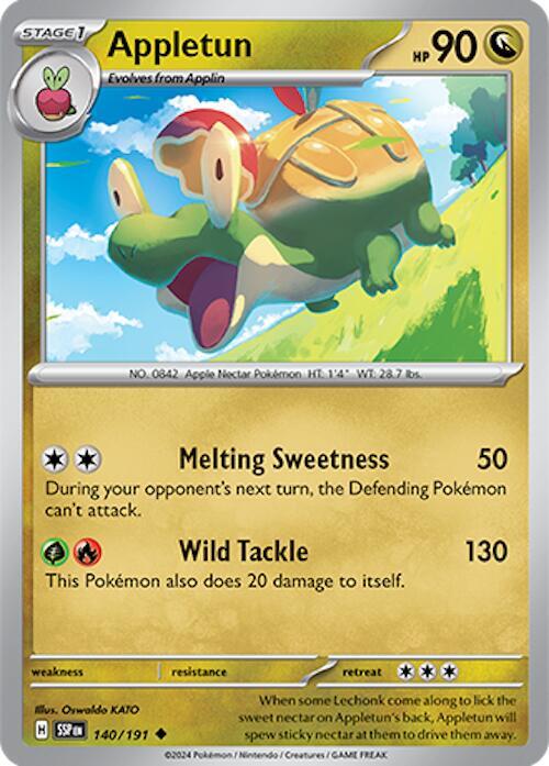 Pokemon Appletun 140/191 Surging Sparks